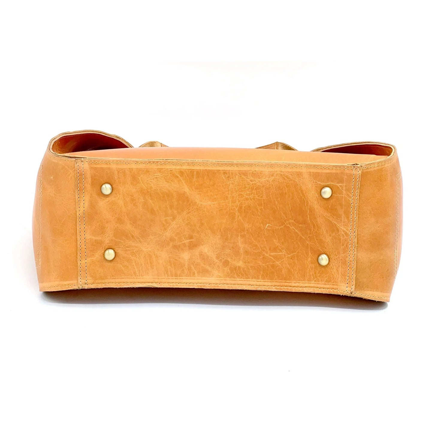 Genuine Leather Purse, Travel Handbag, Tote Bag for Women Camel Brown
